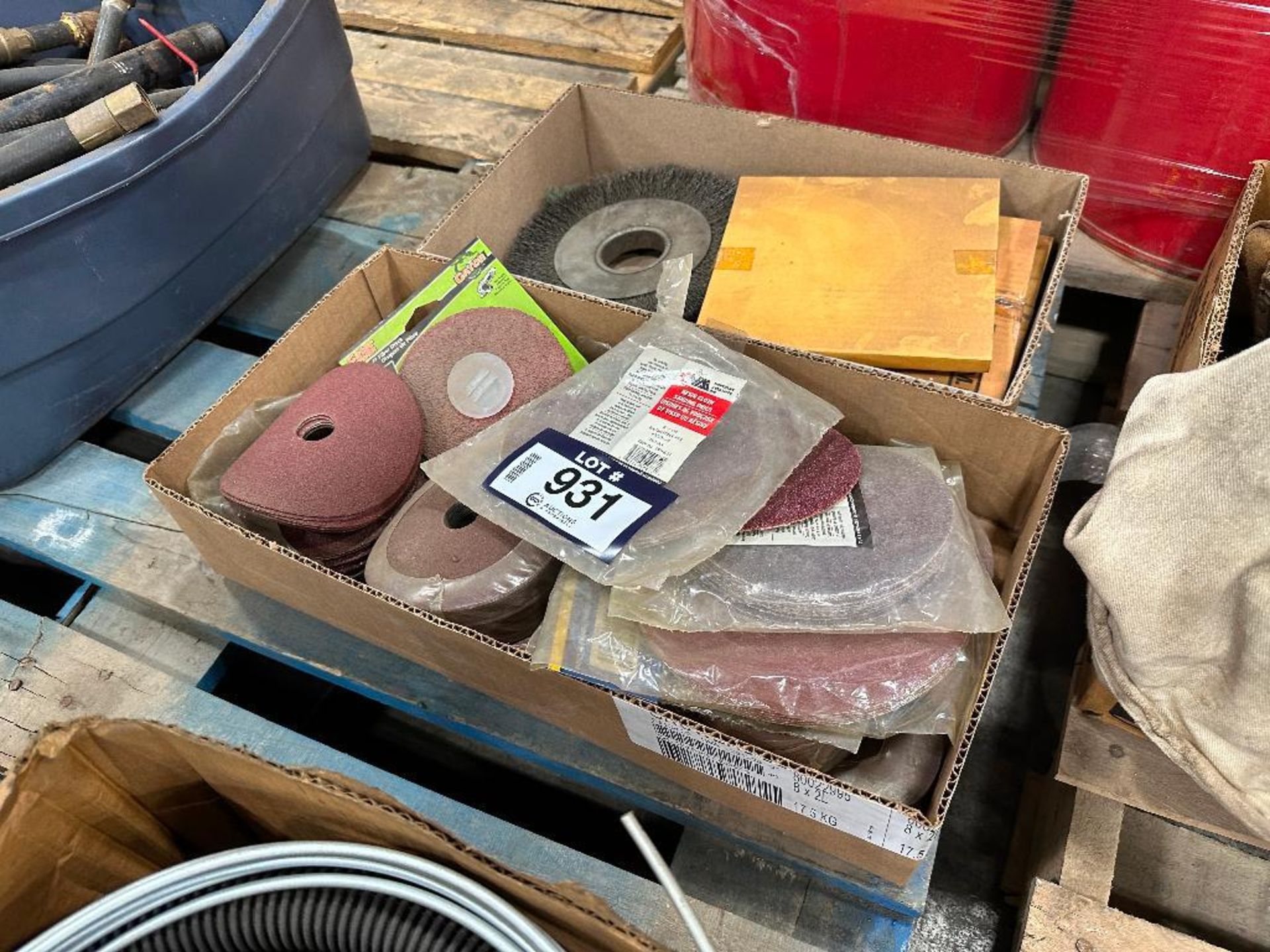 Lot of Asst. Abrasives including Sanding Discs, Wire Wheel, etc. - Image 4 of 6