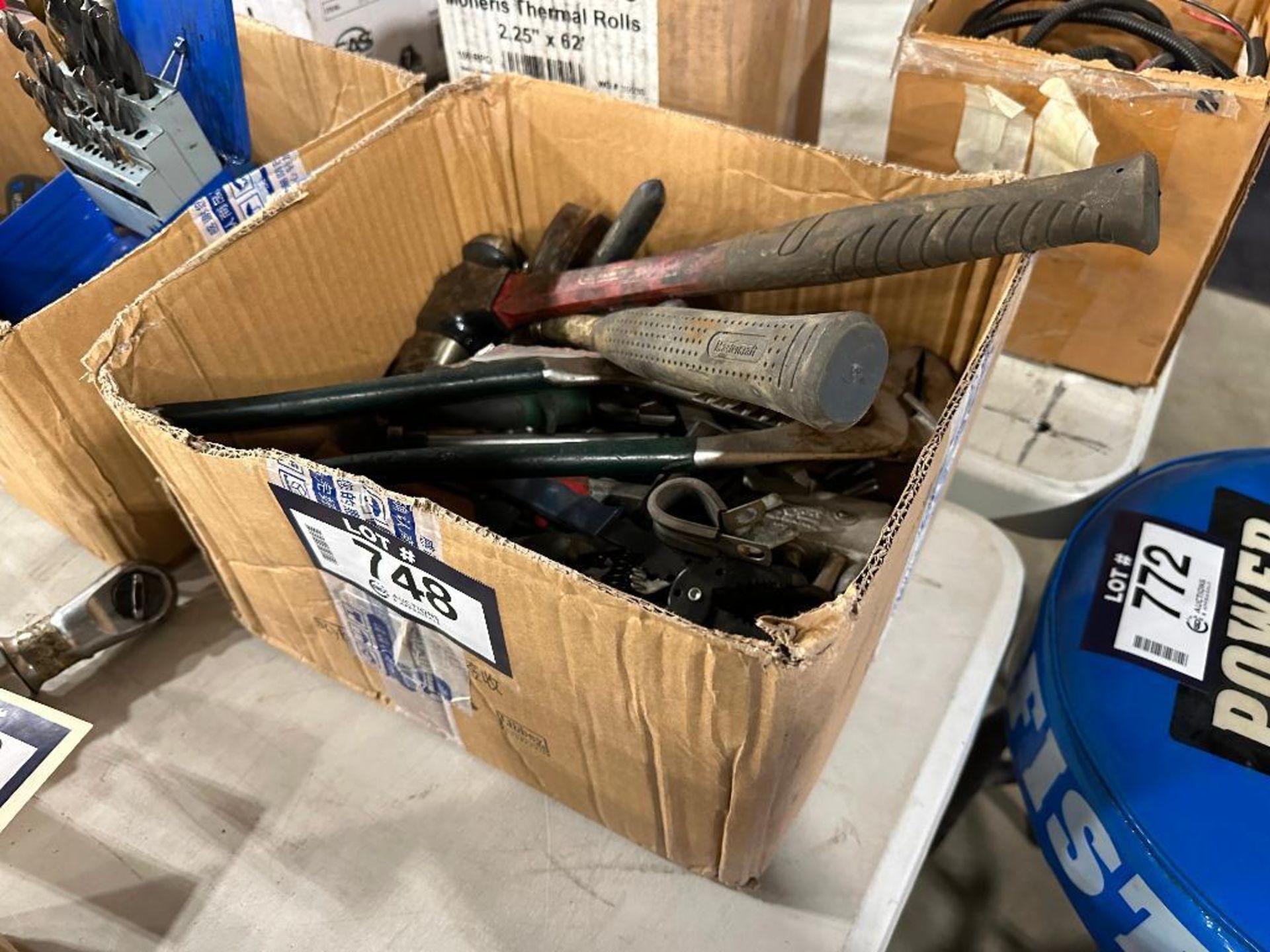 Lot of Asst. Hammers, Pliers, Wire Strippers, etc. - Image 2 of 5
