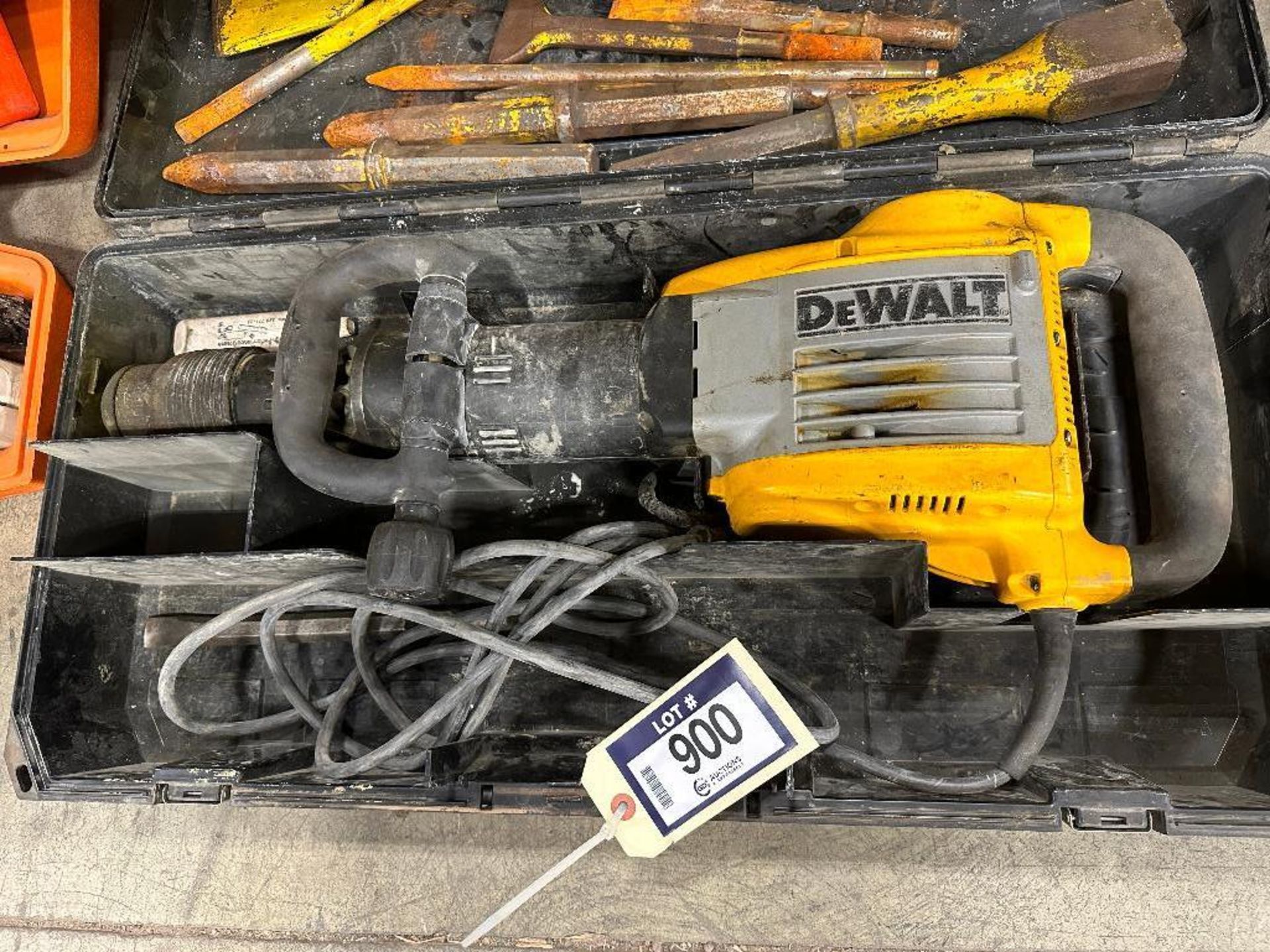 DeWalt D25940 Demolition Hammer w/ Asst. Bits, etc. - Image 3 of 5