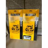 Lot of (2) 27" Dewalt Replacement Bandsaw Blades