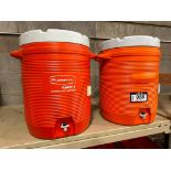 Lot of (2) Asst. Sports Coolers