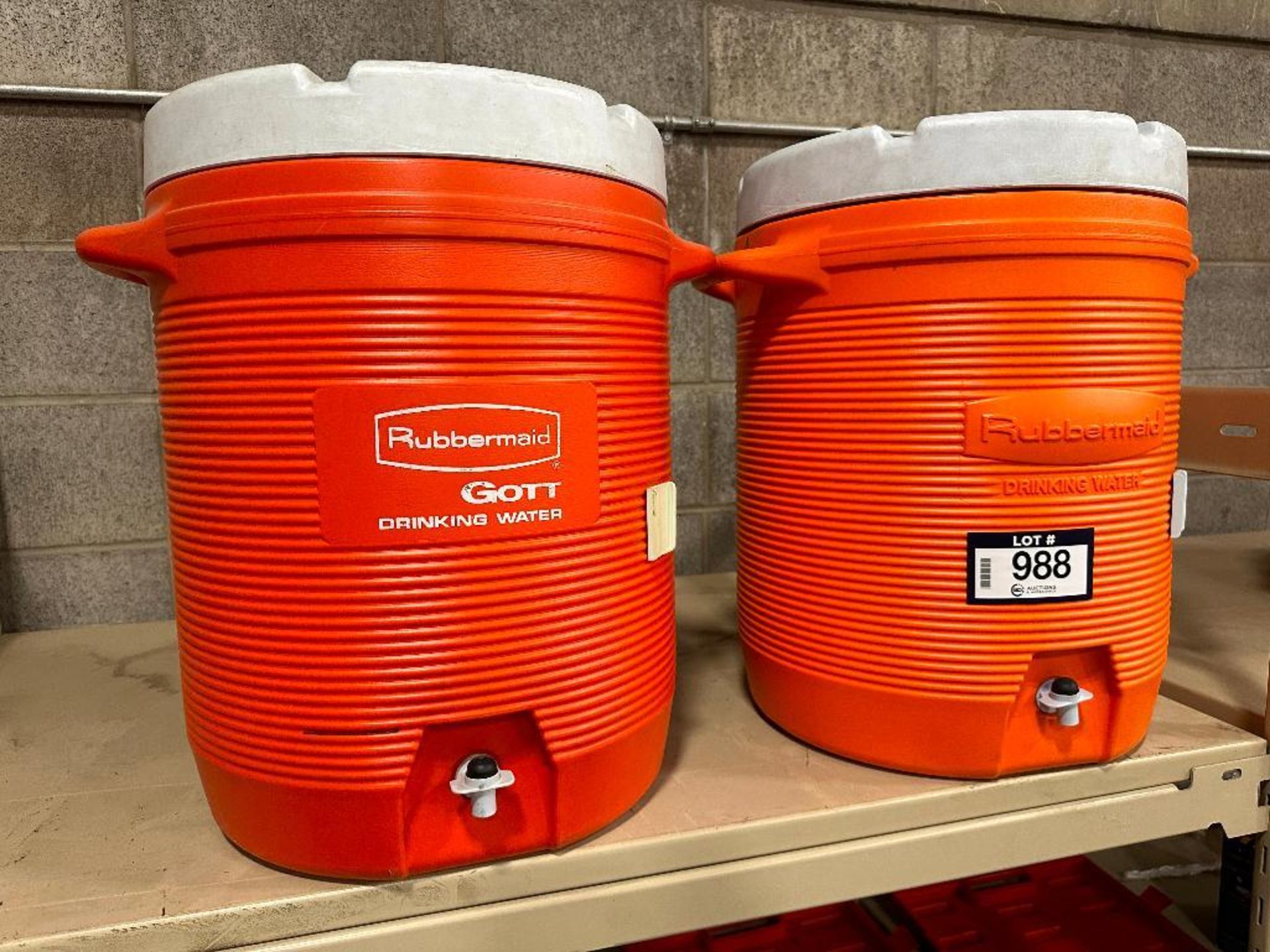 Lot of (2) Asst. Sports Coolers