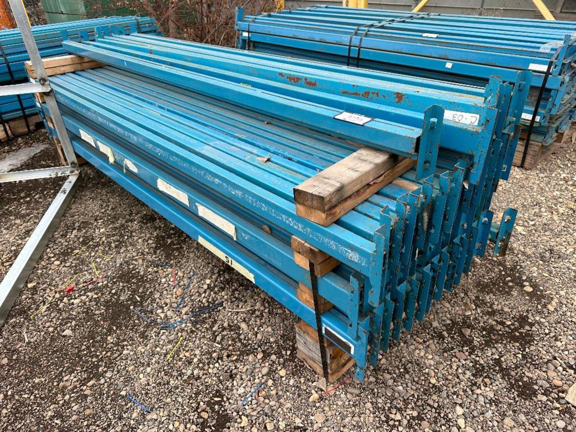 Lot of asst. 96" Pallet Racking Beams