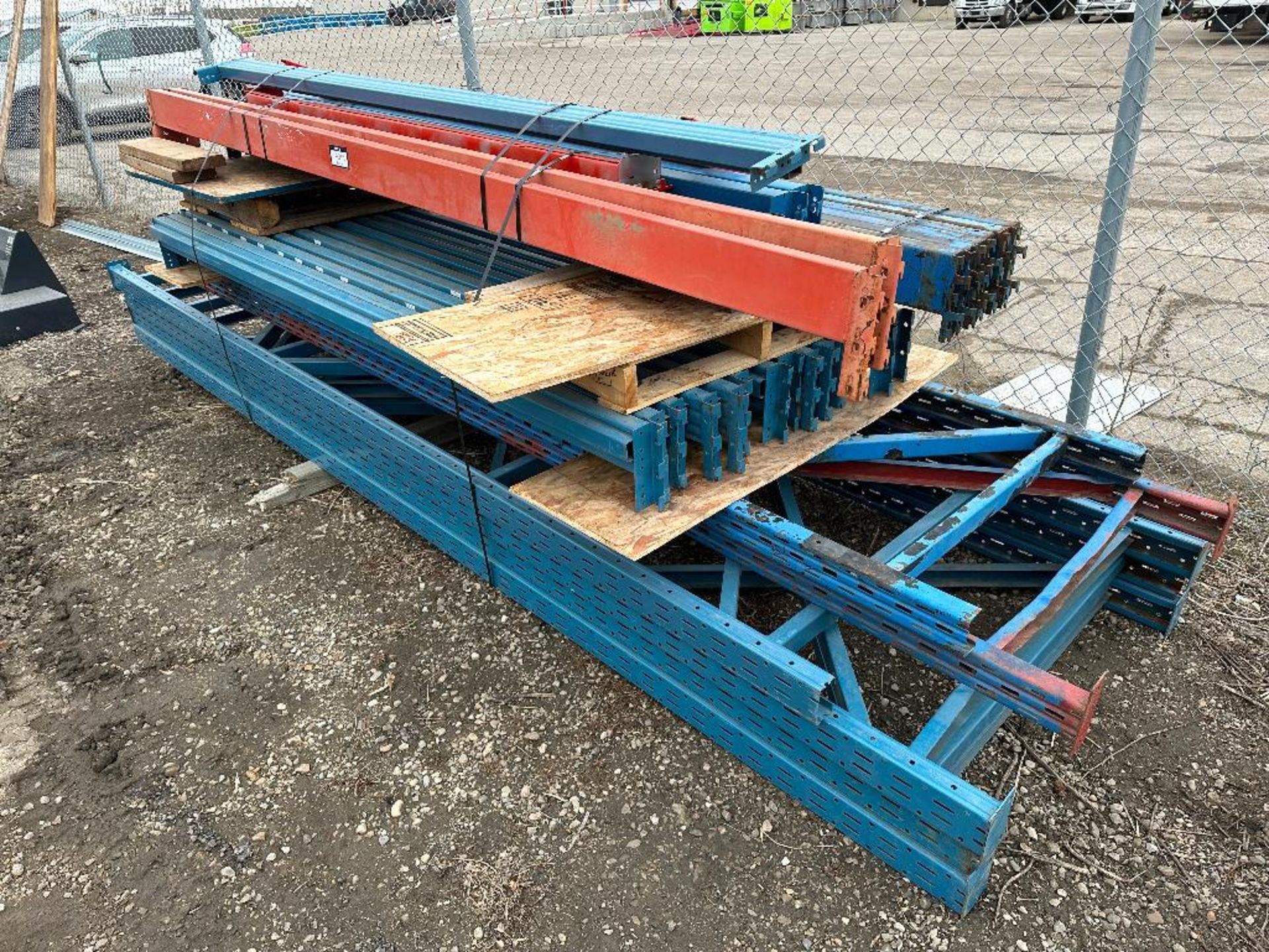 Lot of asst. Pallet Racking Frames and Beams - Various Sizes - Image 2 of 4
