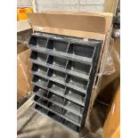 21-Compartment Wall Mounted Plastic Parts Bin