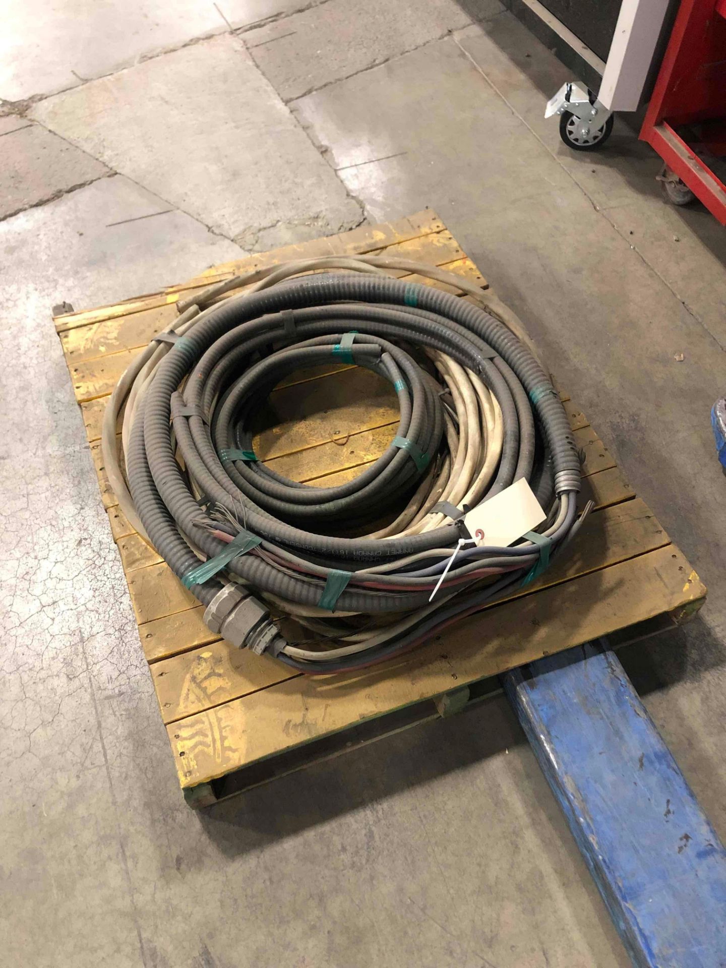 Pallet of Asst. Electrical Cords, etc.