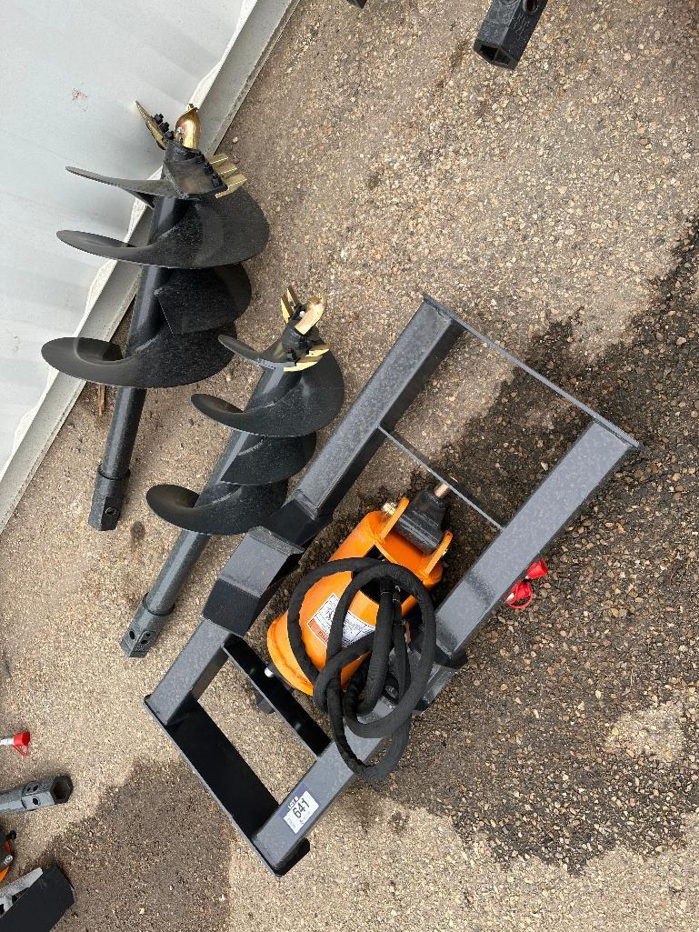 New 2023 Wolverine ADB-13-1218R Skid Steer Auger Bit (12" & 18") Attachment - Image 2 of 5