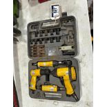 Pneumatic Tool Kit including Chisel, Ratchet, Impact, Die Grinder w/ Asst. Bits, Sockets, etc.