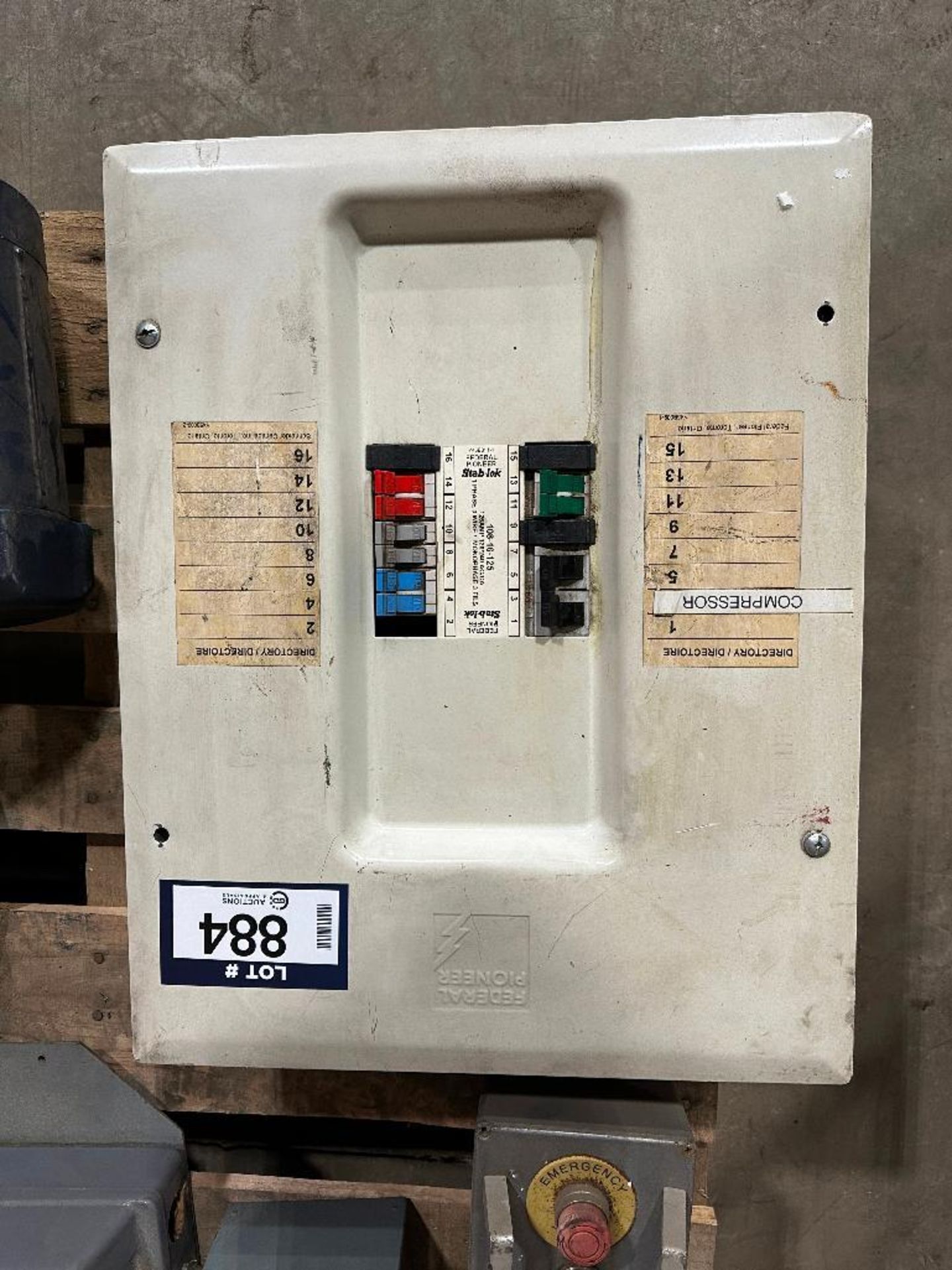 Pallet of Asst. Transformers, Electric Motors, Switches, Electrical Panel, etc. - Image 6 of 13