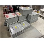 Lot of (9) Asst. Electrical Enclosures