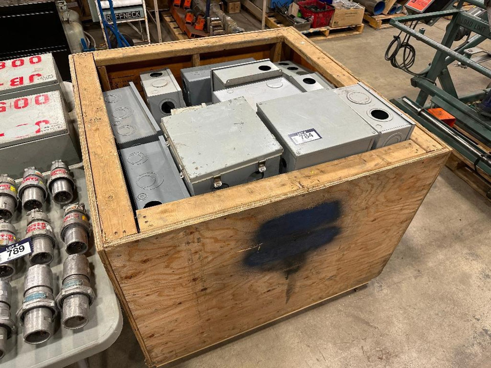 Crate of Asst. Electrical Enclosures - Image 2 of 5