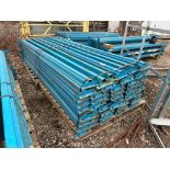 Lot of asst. 96" Pallet Racking Beams