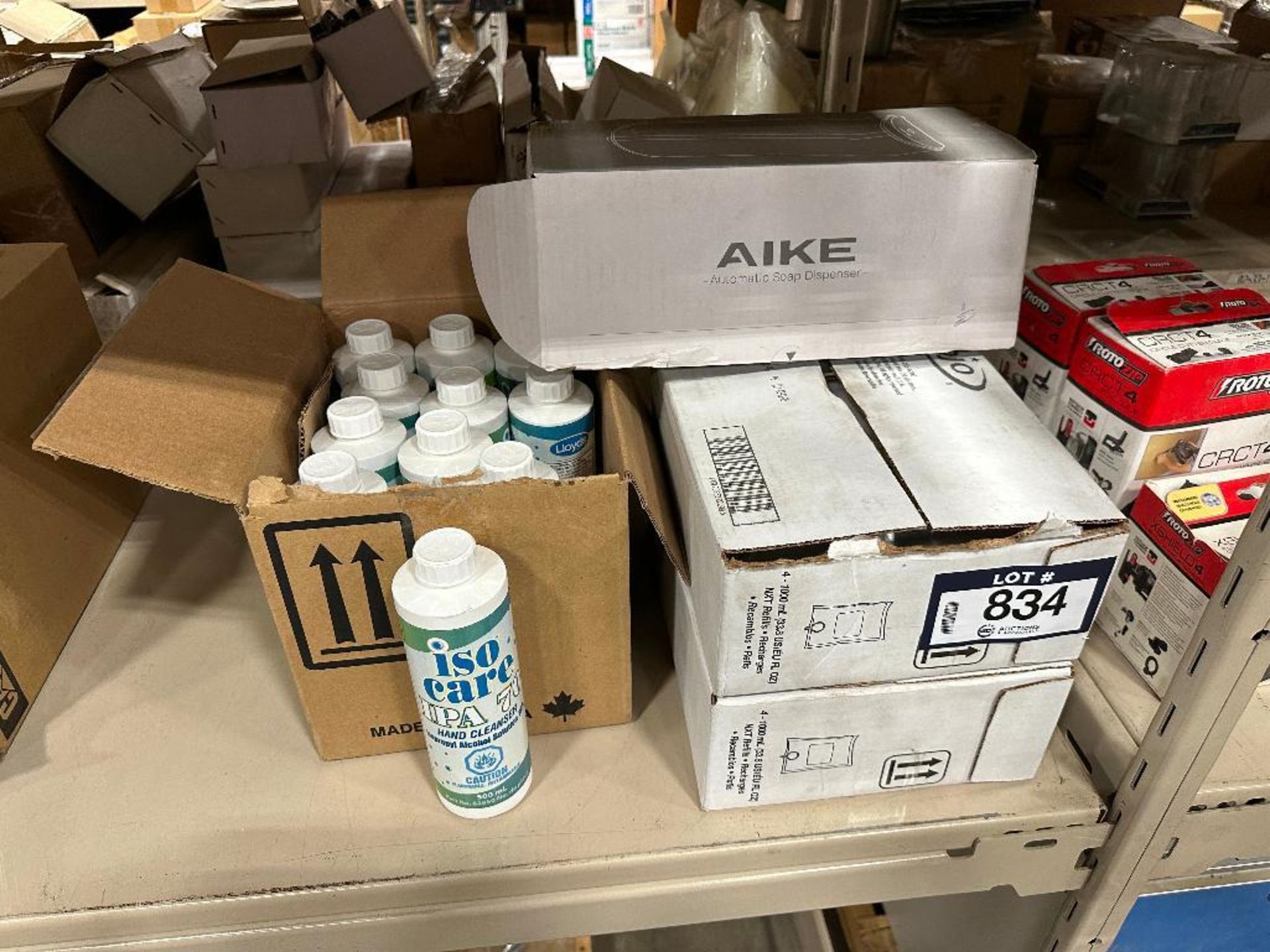 Lot of Asst. Hand Cleaner, Soap Dispenser, etc.