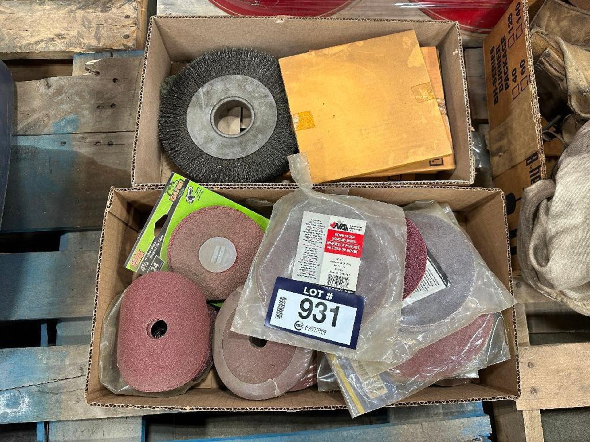 Lot of Asst. Abrasives including Sanding Discs, Wire Wheel, etc. - Image 2 of 6