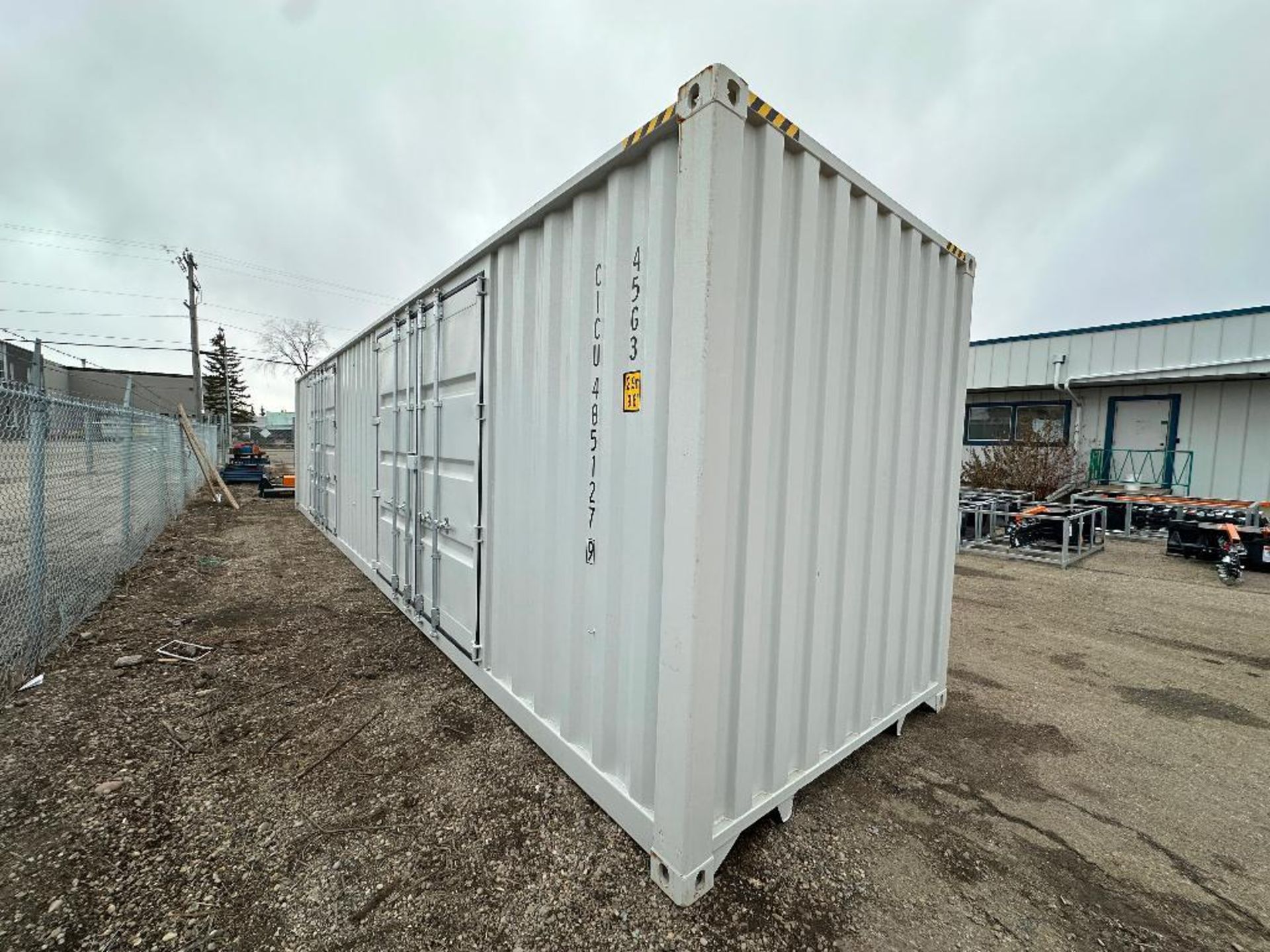 2023 Single Use 40' High Cube Shipping Container with (2) Side Doors - Image 5 of 5