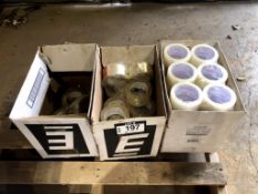 Lot of asst. Packing Tape