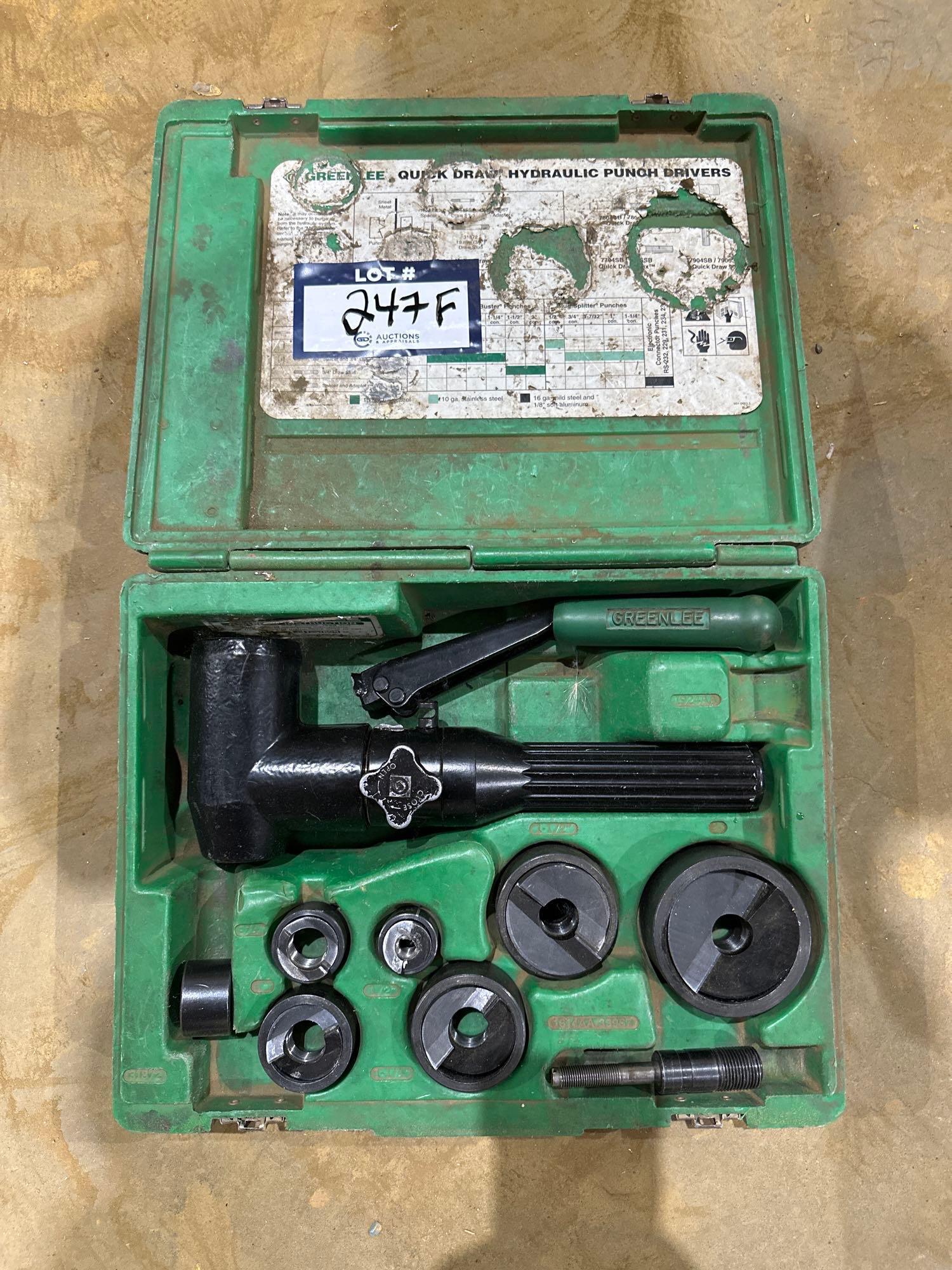 GREENLEE QUICK DRAW 90 7906SB INSTRUCTION MANUAL Pdf Download | ManualsLib