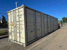 2024 Single Use 40' High Cube Seacan with (4) Side Doors **LOCATED AT 14510 124th Ave Edmonton**