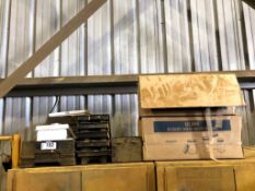 Lot of Asst. Paint Trays and Uline Round Wide-Mouth Plastic Jars