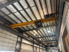 5-TON Crane w/ 5-TON Street Hoist, 25' 9-5/8