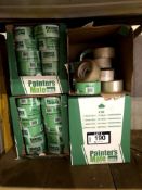 Lot of asst. Painters Tape