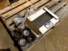 Lot of Sandpaper, Wire Wheels and Paint Mixer