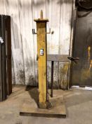Steel Shop Built Pedestal Stand
