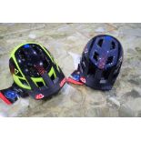 Lot of (2) Leatt Junior AllMtn 1.0 Helmets.