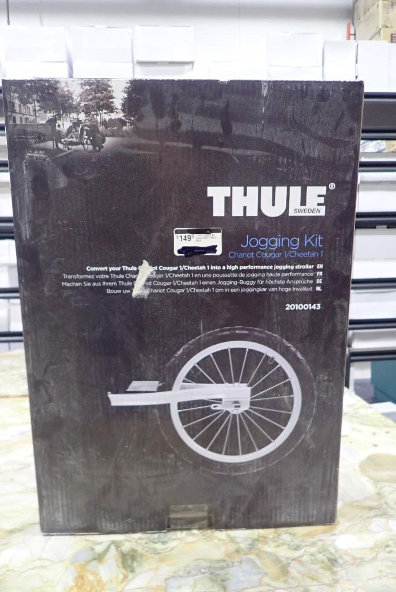 Lot of (2) Thule Jogging Kits Chariot Cougar 1/Cheetah 1.