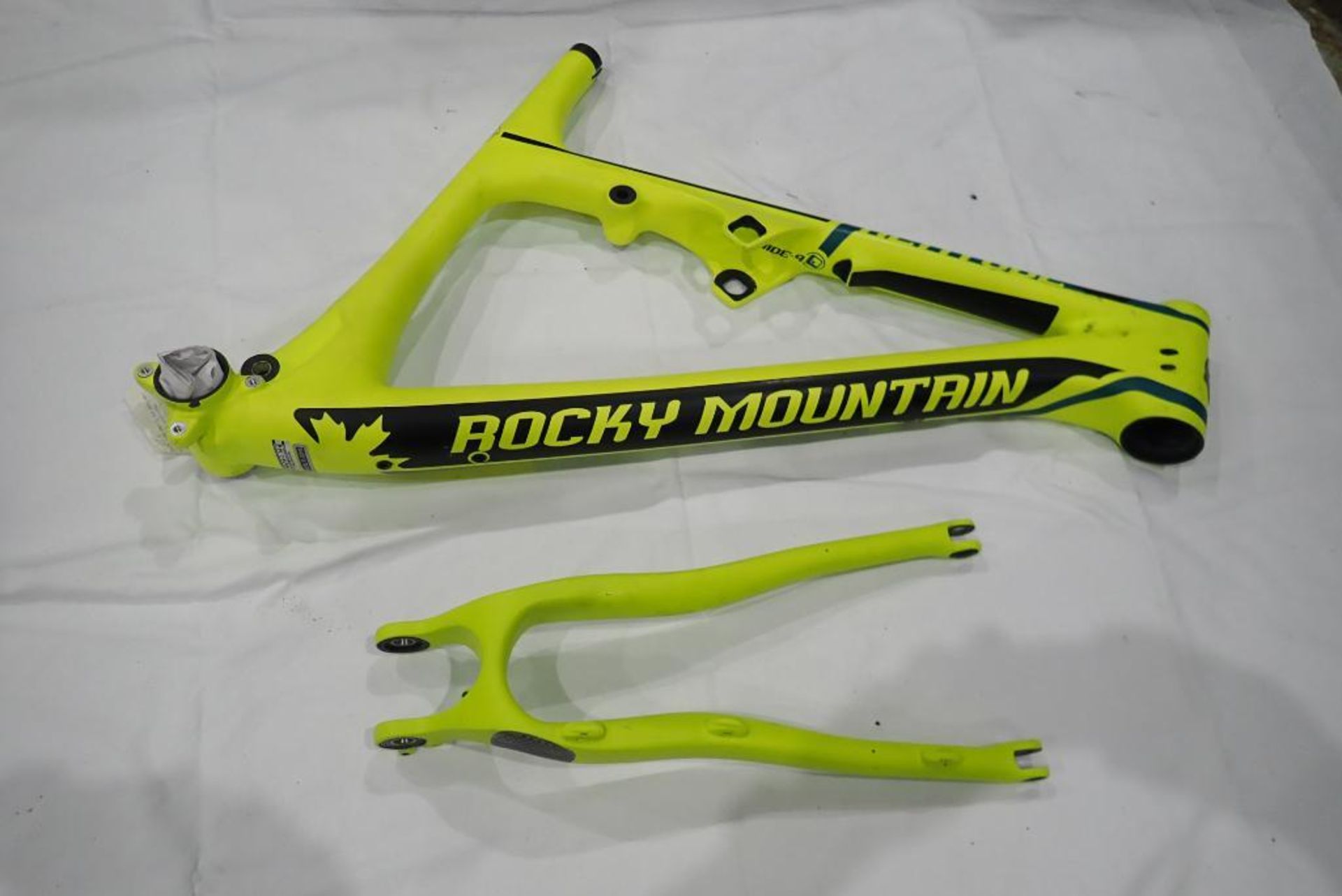 Lot of Rocky Mountain Altitude 790MSL Bike Frame and Forks-USED.