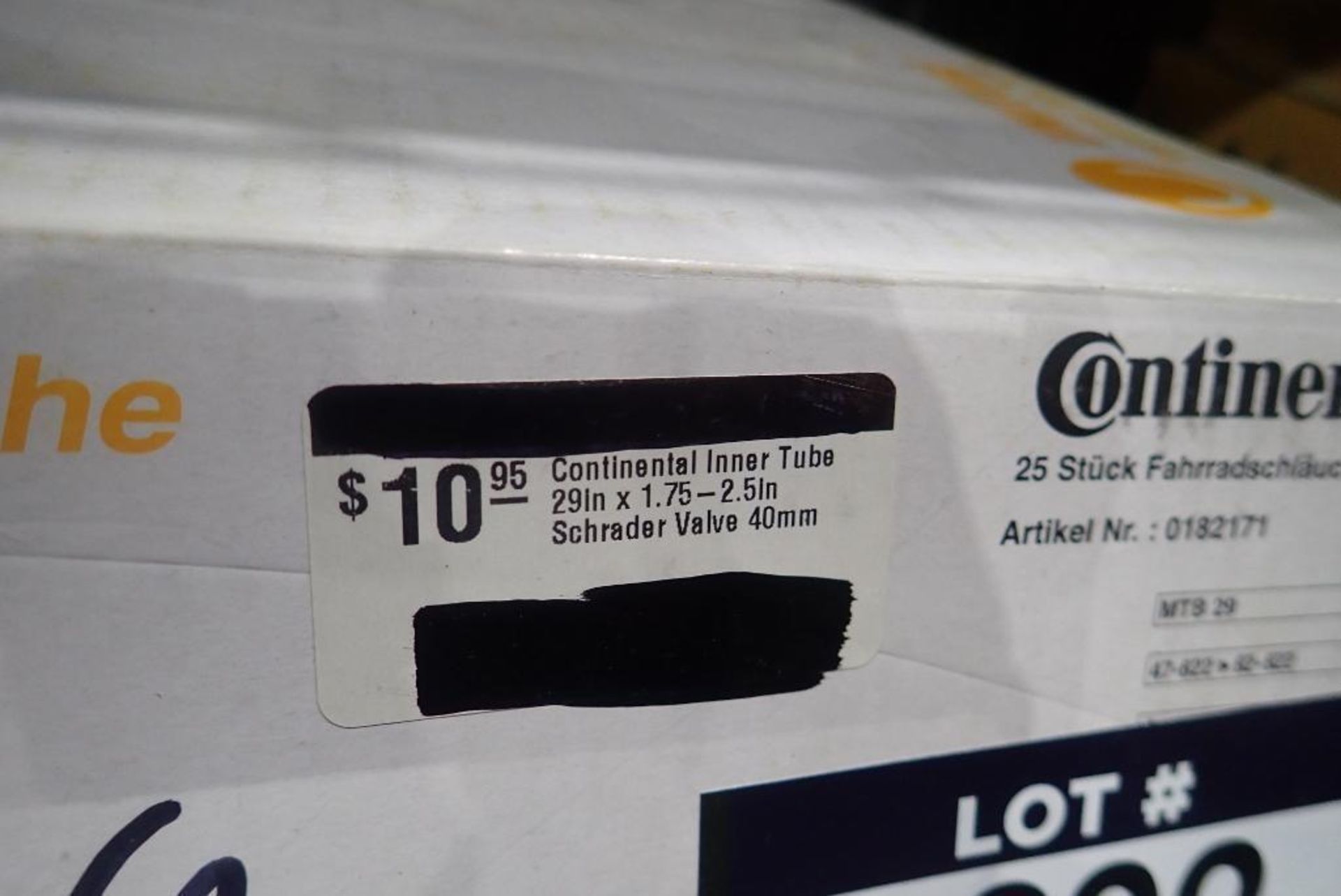 Case of Approx. (25) Continental Inner Tube MTB 29 29in x 1.75-2.5in Schrader Valve 40mm. - Image 3 of 3