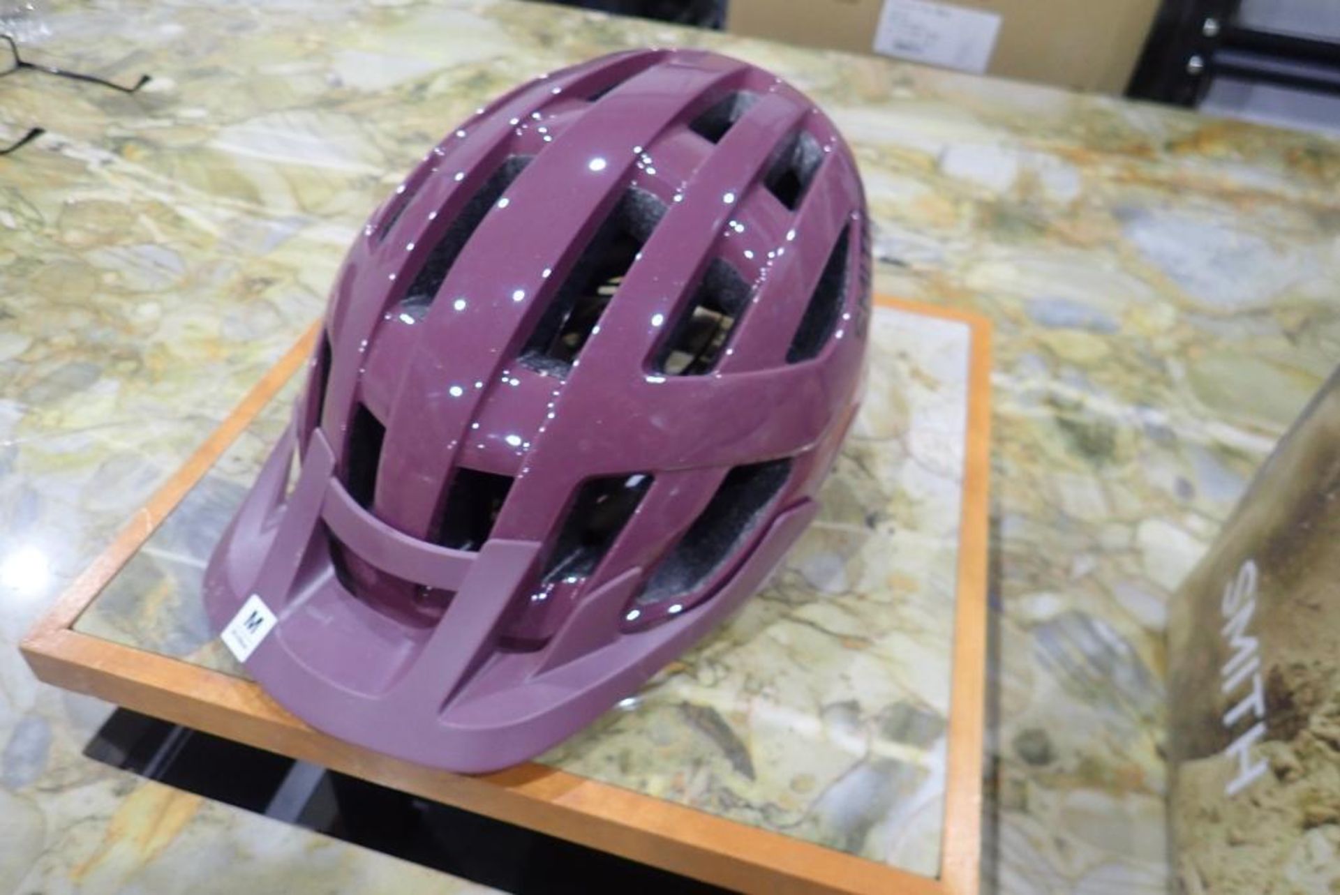 Lot of (2) Smith MIPS Adult Medium Helmets- Matte Amethyst.