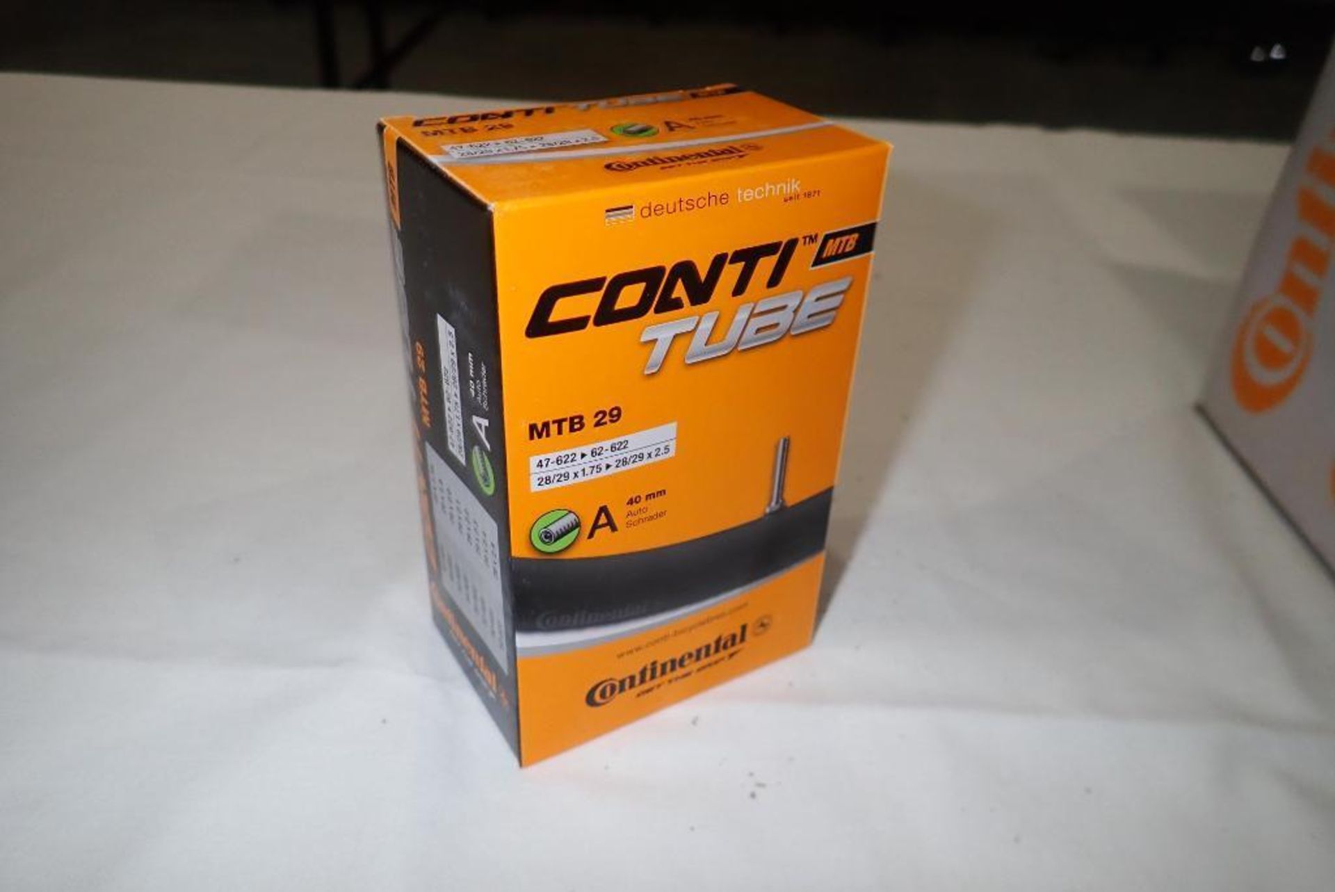 Case of Approx. (25) Continental Inner Tube MTB 29 29in x 1.75-2.5in Schrader Valve 40mm.