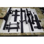 Lot of NEW AND USED Thule Bike Racks- HARDWARE NOT AVAILABLE- ONE DAMAGED.
