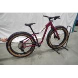 Salsa Mukluk XT X-Small Fat Tire Mountain Bike.