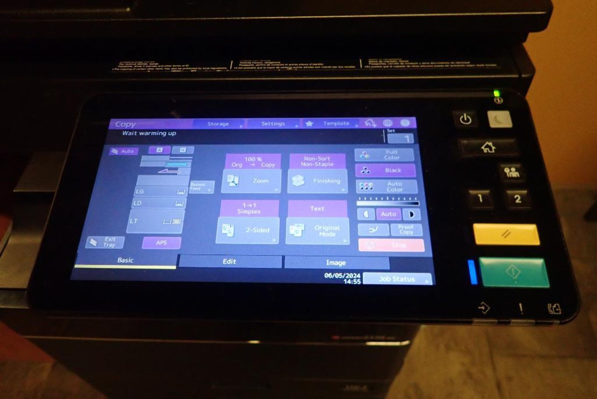 Toshiba E-Studio 2505AC Photocopier, Print Counter Showing 174,456, w ...