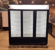 TRUE GDM-72 TRIPLE GLASS DOOR COOLER