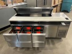 QUEST ST-78 SERIES REFRIGERATED PREP STATION