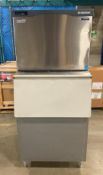 SCOTSMAN C0530MA-1 PRODIGY SERIES AIR COOLED ICE MACHINE - 525 LBS/PER DAY WITH STORAGE BIN