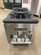 AMERICAN RANGE NATURAL GAS 2-BURNER STOCK POT RANGE