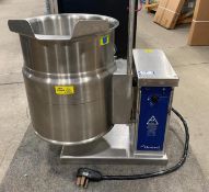 CLEVELAND KET-6T MANUAL 6-GALLON ELECTRIC STEAM KETTLE