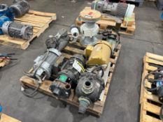 Pallet of Misc.. Drives, Pumps and Vacuum Pumps