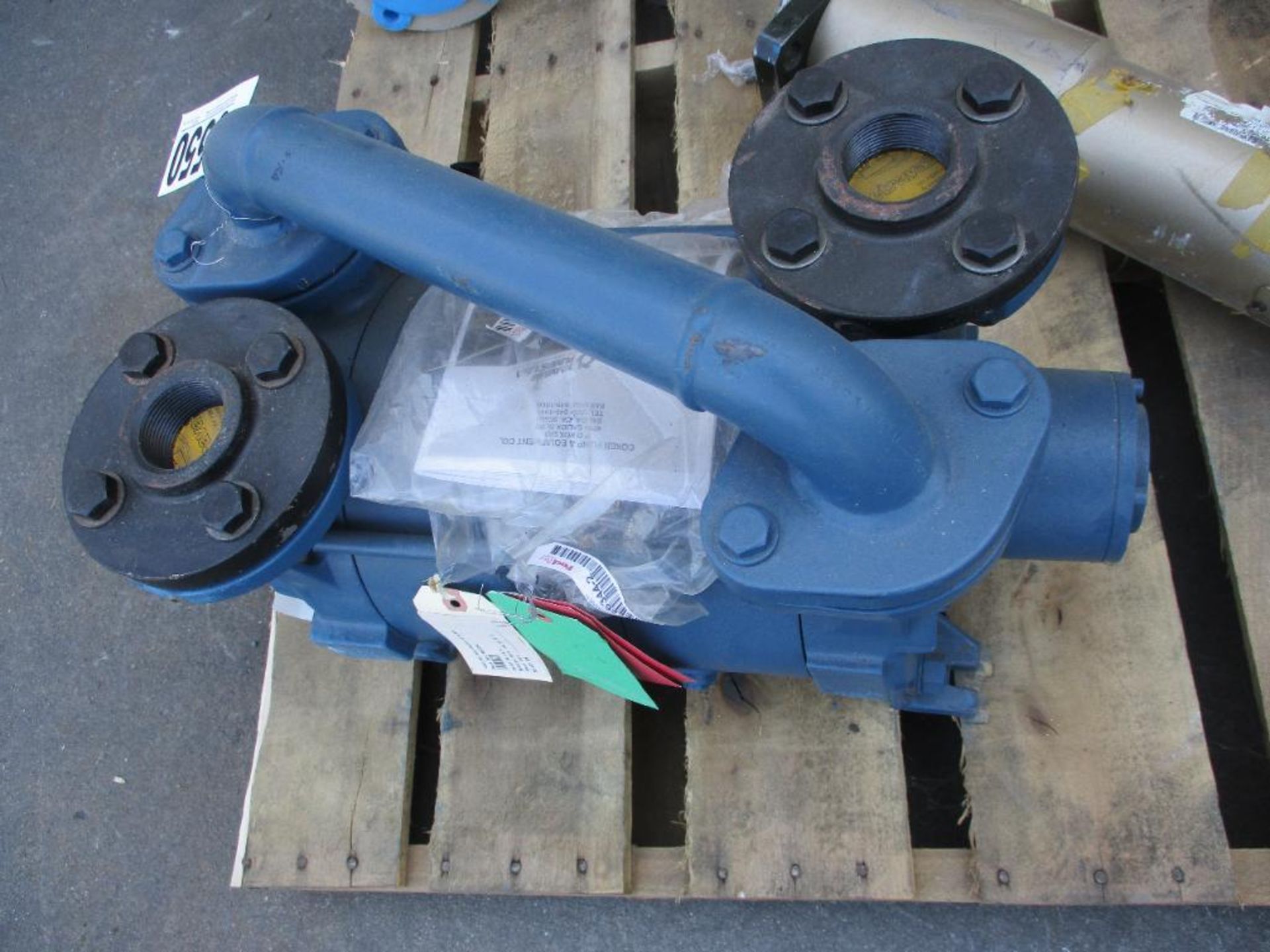 TRAVANI VACUUM PUMP M53254 1800RPM 10HP MOTOR TRHE 40-190/C/RA - Image 3 of 6