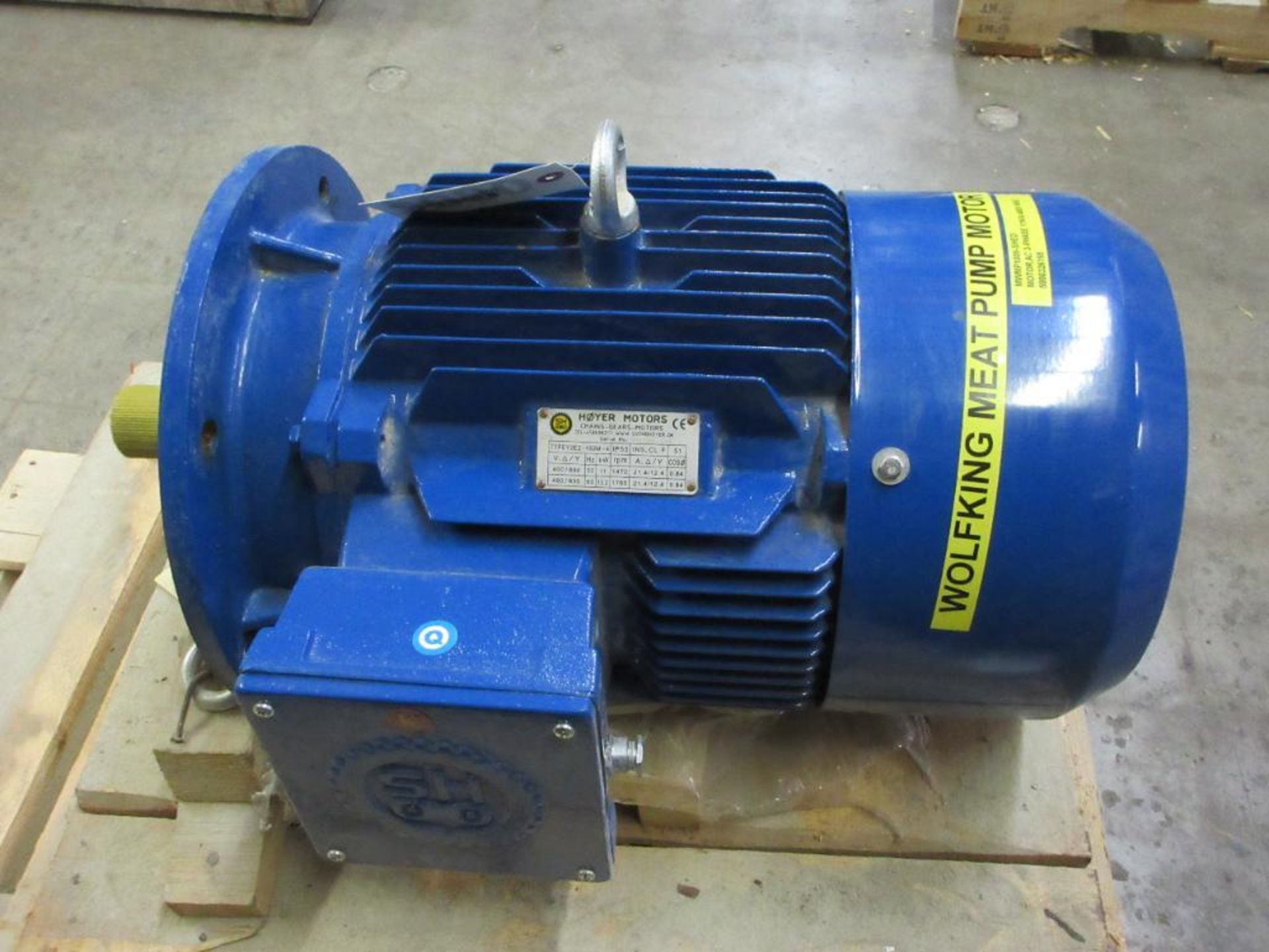 HOYER MOTORS ELECTRIC MOTOR TYPE Y2E2-160M-4 1470 RPM 11KW (THIS LOT IS FOB CAMARILLO CA) - (There w - Image 2 of 5