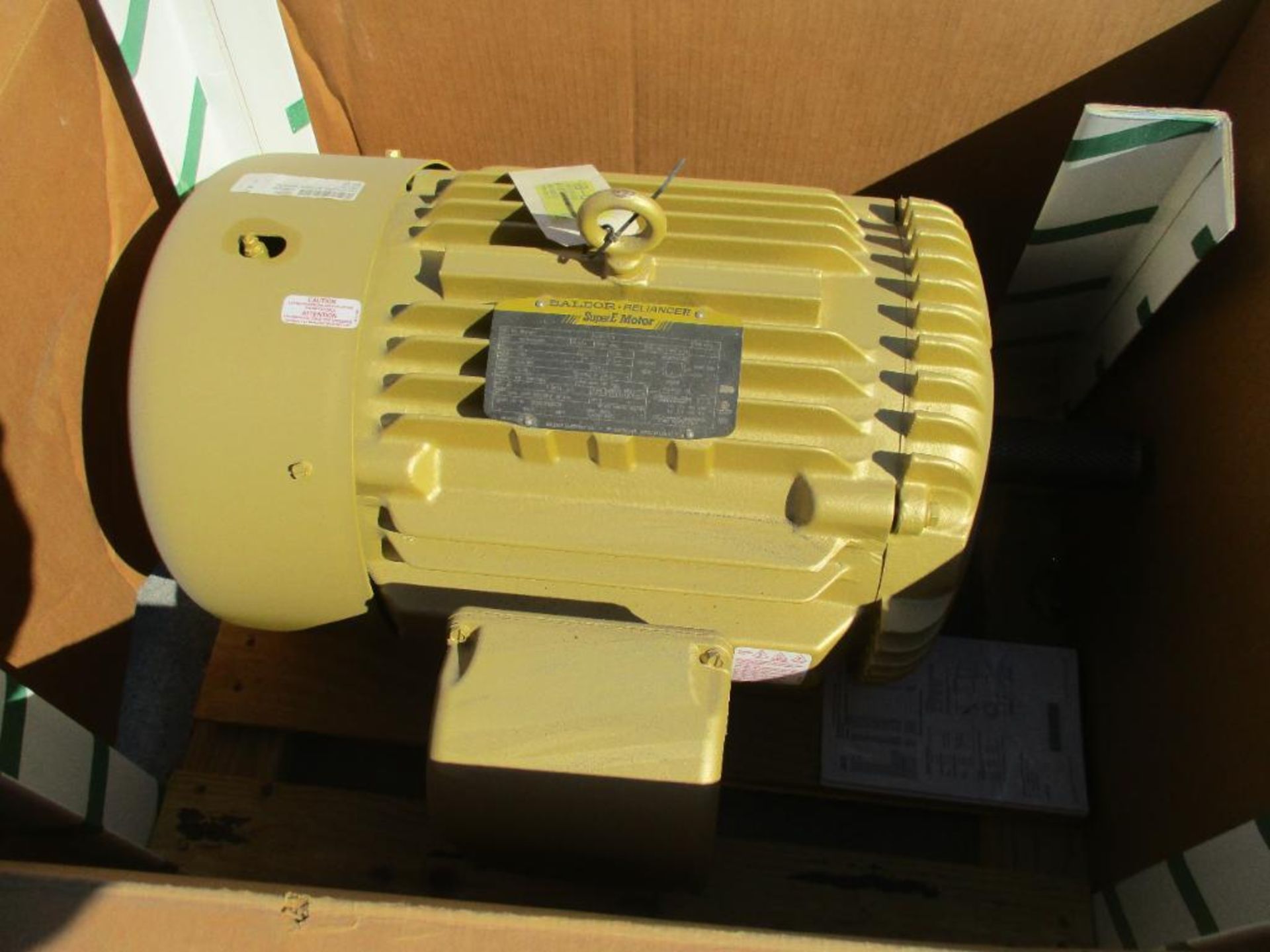 BALDOR 3 PHASE 30HP 1760RPM 286T FRAME A/C MOTOR P/N EM4104T 423# LBS (THIS LOT IS FOB KNOXVILLE TN)