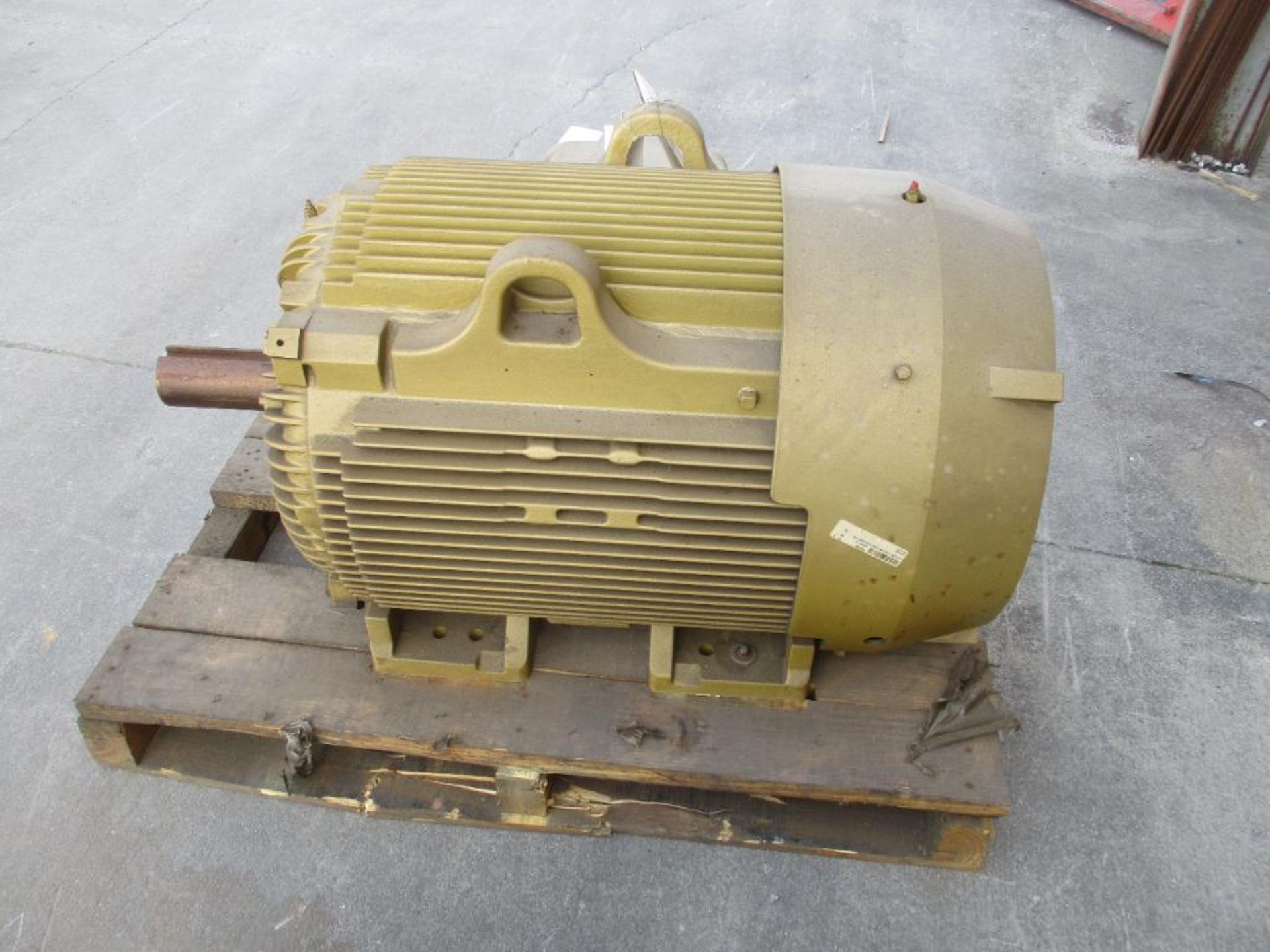 BALDOR 3 PHASE 150HP 1785RPM 445T FRAME A/C MOTOR P/N EM4406T-4 2006# LBS (THIS LOT IS FOB KNOXVILLE - Image 4 of 5