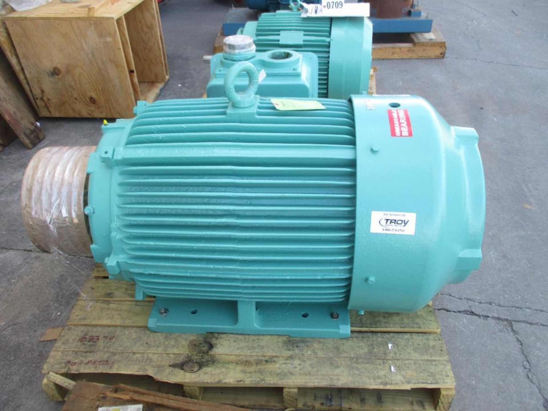 TECO WESTINGHOUSE MAX-E1 SEVER DUTY MOTOR EP2004R TYPE AEHH-8N11R 200HP 1785RPM 60HZ FRAME 447T 3 PH - Image 6 of 7
