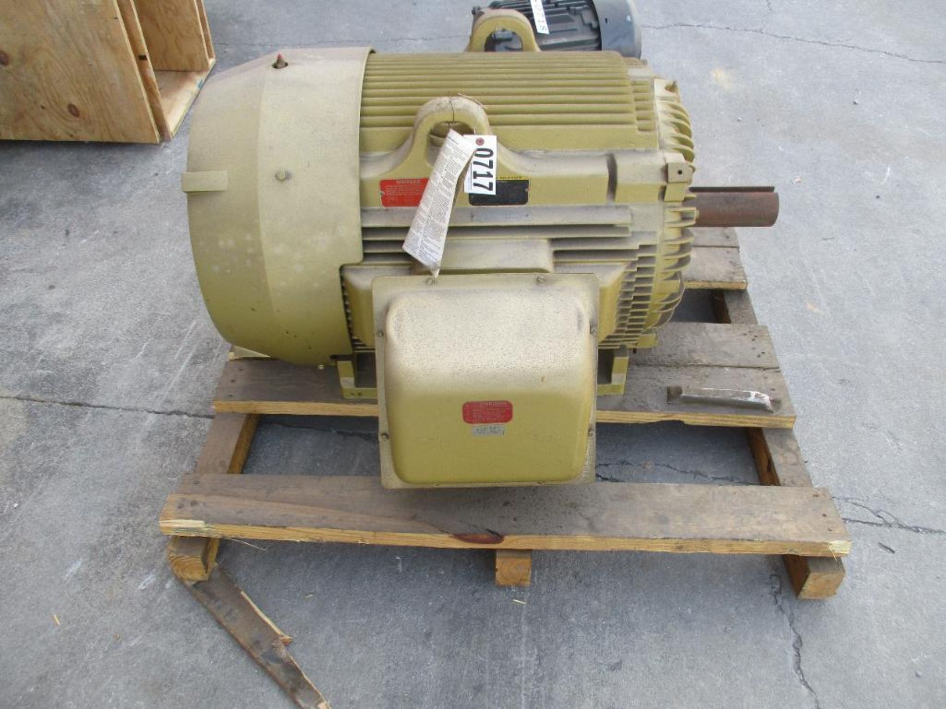 BALDOR 3 PHASE 150HP 1785RPM 445T FRAME A/C MOTOR P/N EM4406T-4 2006# LBS (THIS LOT IS FOB KNOXVILLE
