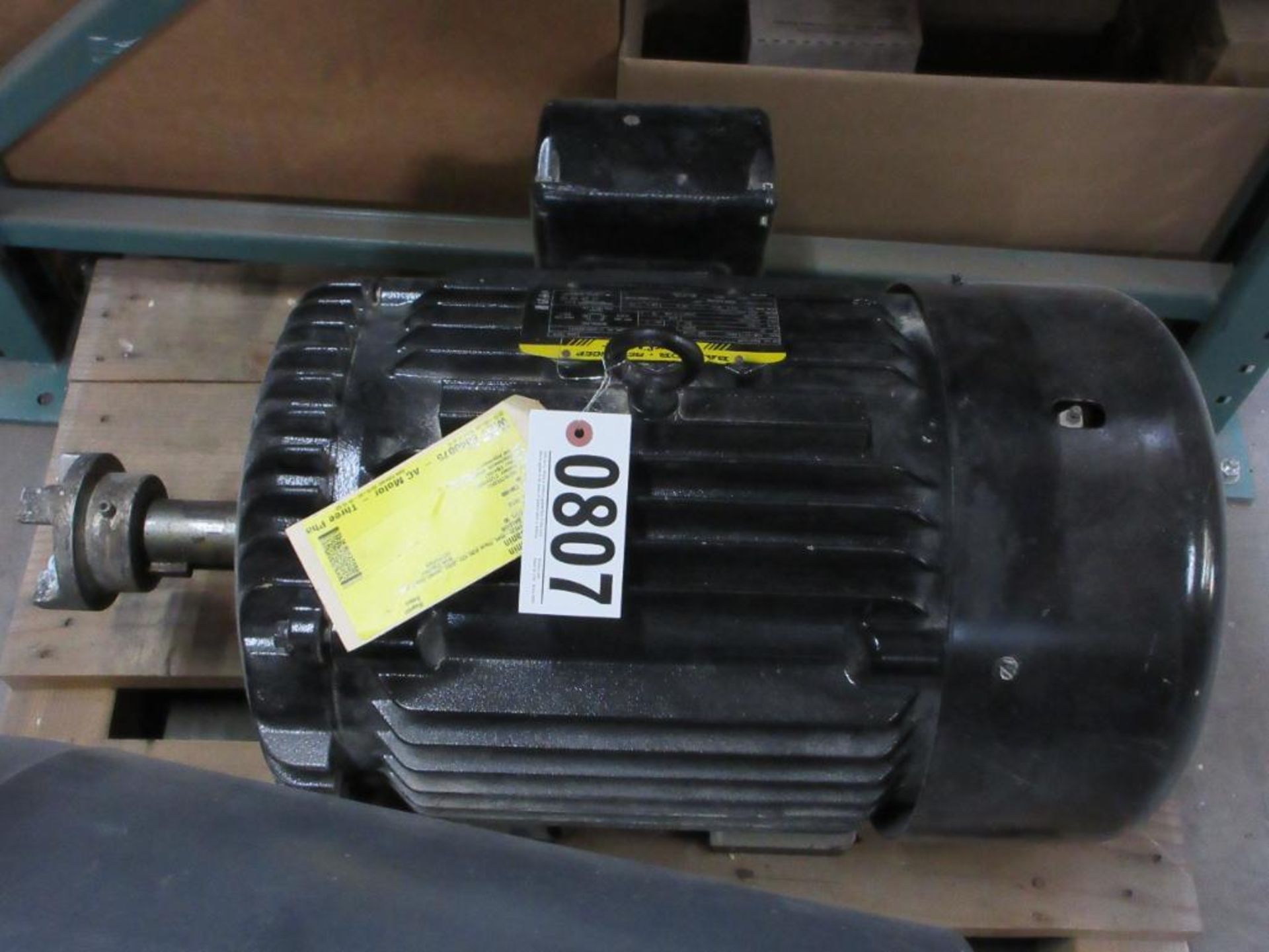 BALDOR-RELIANCE SUPER-E MOTOR EM4104T 30HP 1760 RPM 3 PHASE FRAME 286T AC MOTOR (THIS LOT IS FOB CAM