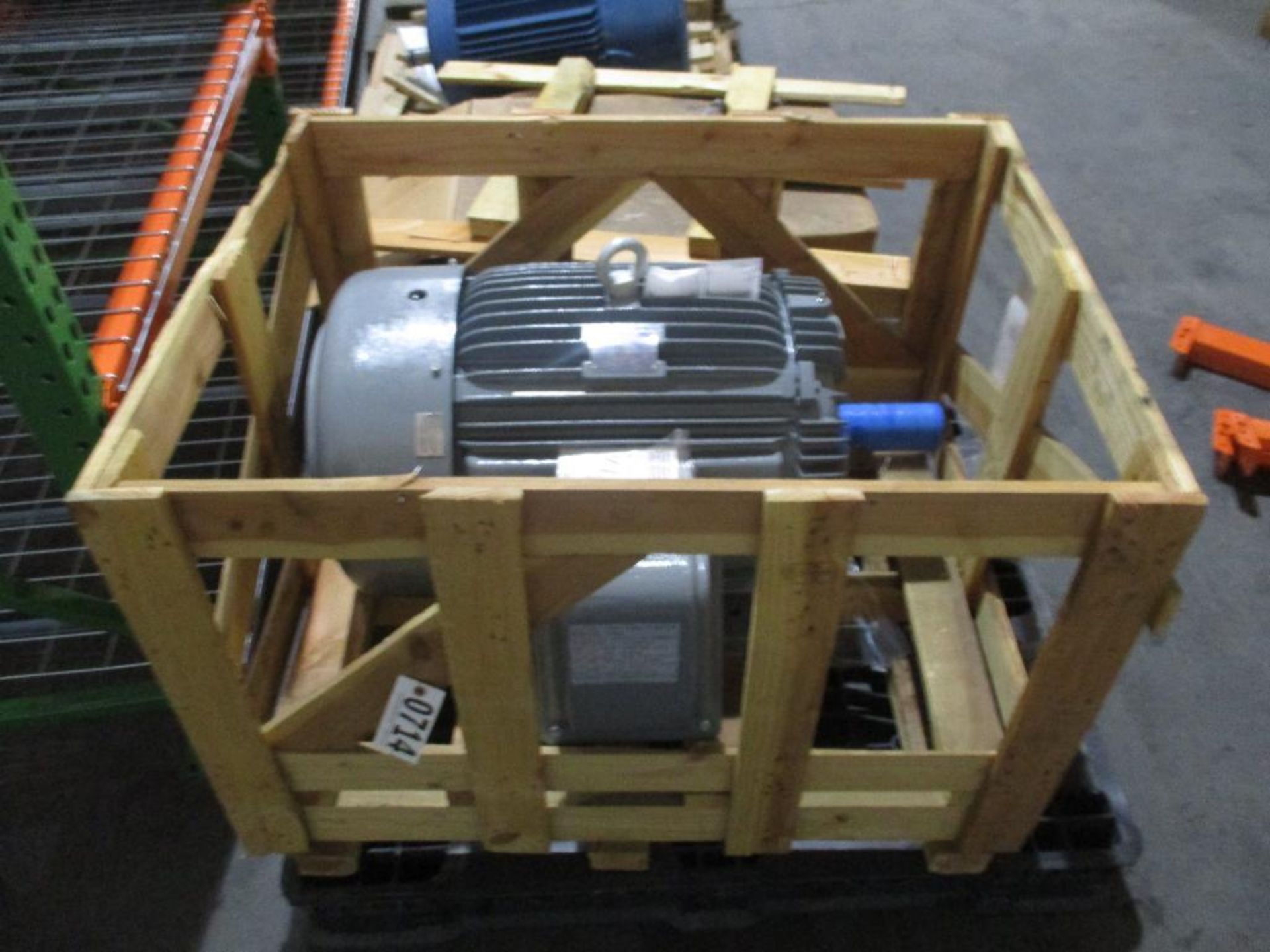 WESTINGHOUSE 3PHASE 75HP 1800RPM 365T FRAME A/C MOTOR P/N EP0754 1062# LBS (THIS LOT IS FOB KNOXVILL - Image 3 of 6